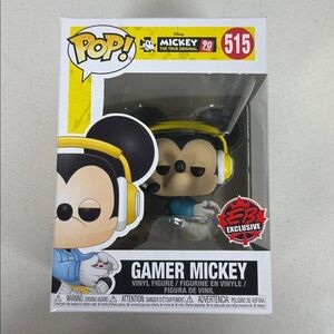 Funko Pop! Disney Gamer Mickey #515 EB Games Exclusive Vinyl Figure